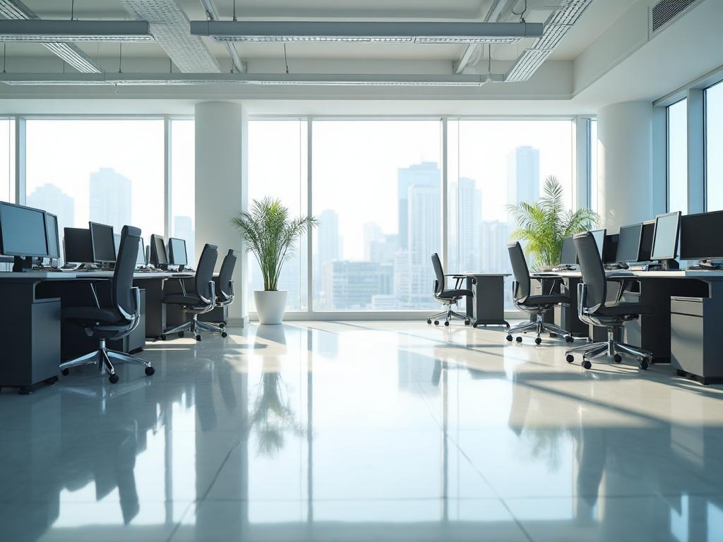 Bureaux nettoyés après travaux - Après