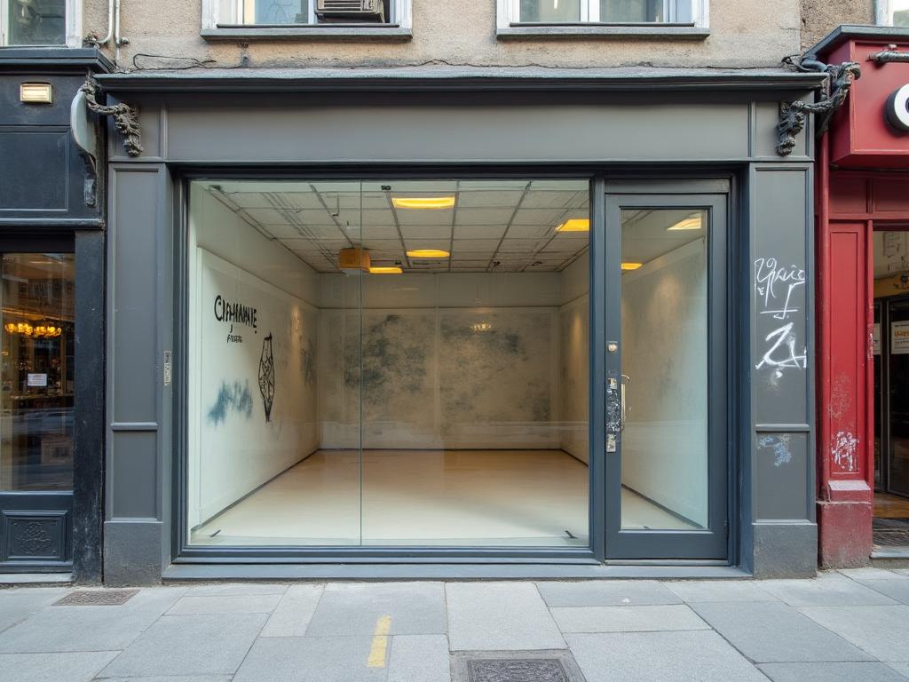 Façade restaurée après graffitis - Après