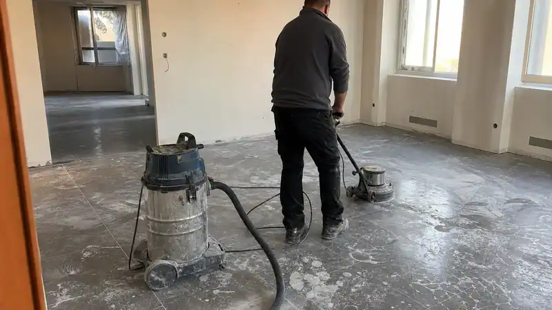 Photo d'illustration du guide « Décapage des sols après travaux : techniques et matériaux »
