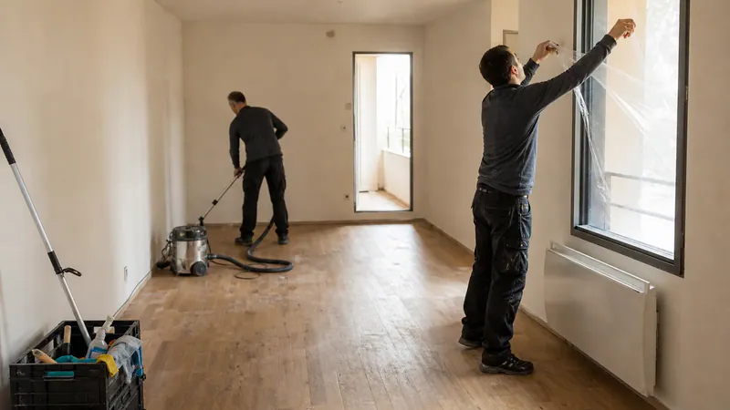 Photo d'illustration du guide « Nettoyage fin de chantier : les 10 étapes indispensables »