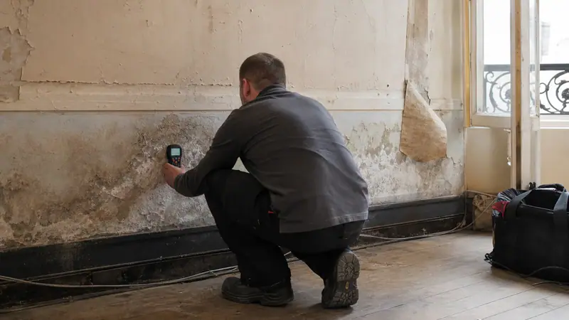 Photo d'illustration du guide « Humidité des murs : causes, diagnostic et solutions durables »