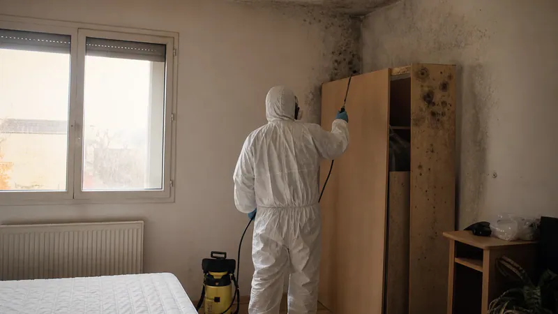Photo d'illustration du guide « Moisissures dans la maison : dangers pour la santé et solutions »