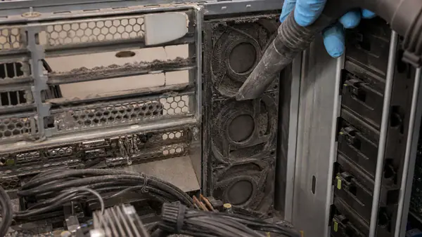 Photo d'illustration du guide « Poussière dans un data center : risques pour vos serveurs et solutions »